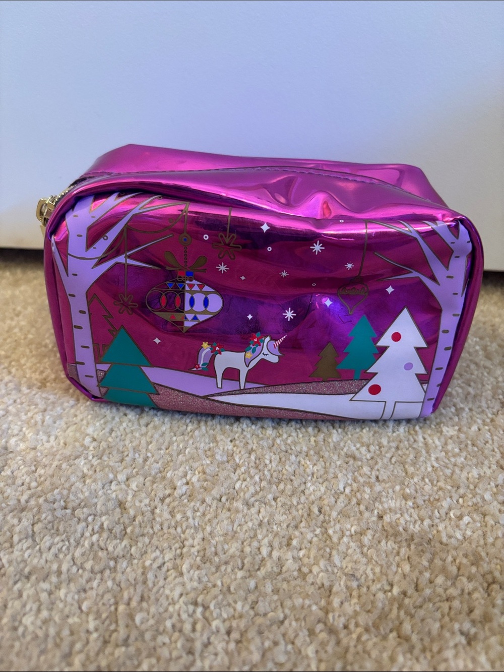 Bath & Body Works Unicorn Christmas Pouch